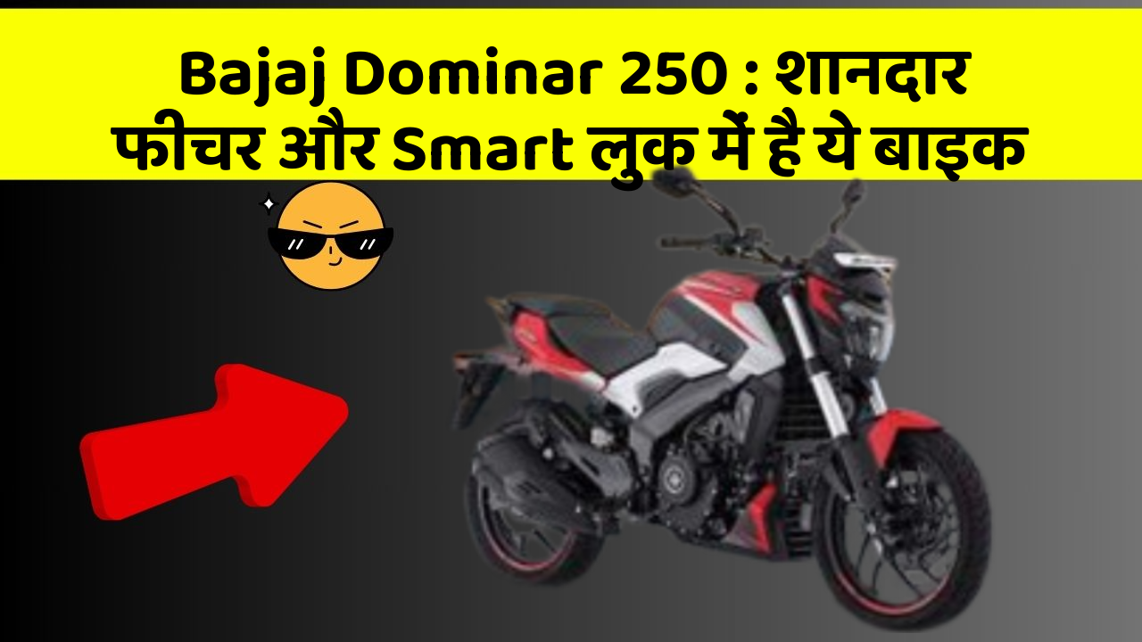 Bajaj Dominar 250: शानदार फीचर और Smart लुक में है ये बाइक